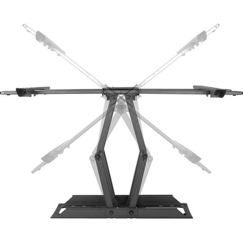 V7 WM1FM80 Full-Motion TV Wall Mount - 43 to 80 Screen Support - 132lbs60kg Load Capacity - 200 X 200 VESA Standard 600 X 400 MAX - WM1FM80