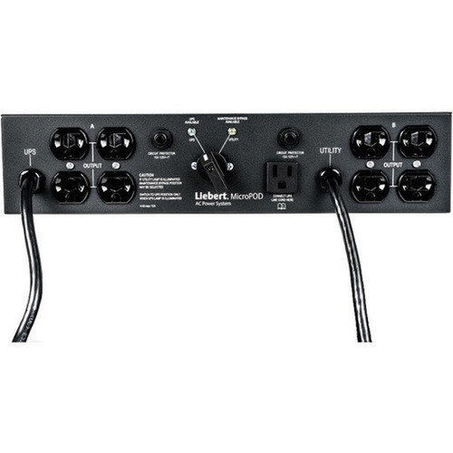 Liebert Micro Pod 3kVA PDU - 8 x NEMA 5-15R - 3kVA - Cabinet Rack-mountable MP2-115A