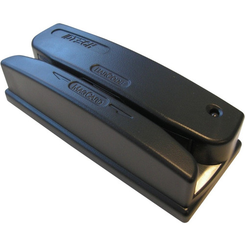 ID TECH Omni WCR32 Magnetic Stripe Reader - Triple Track - 1524 mm/s - Serial - Black (Fleet Network)