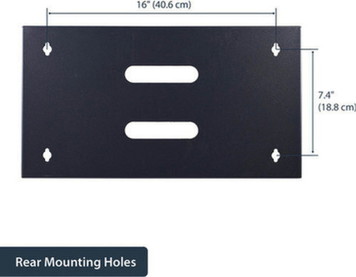 StarTechcom_6U_Wall_Mount_Patch_Panel_Bracket_-_1375_inch_Deep_-_19_Patch_Panel_Rack_for_Shallow_Network_Equipment-_44lbs_Capacity_WALLMOUNT6