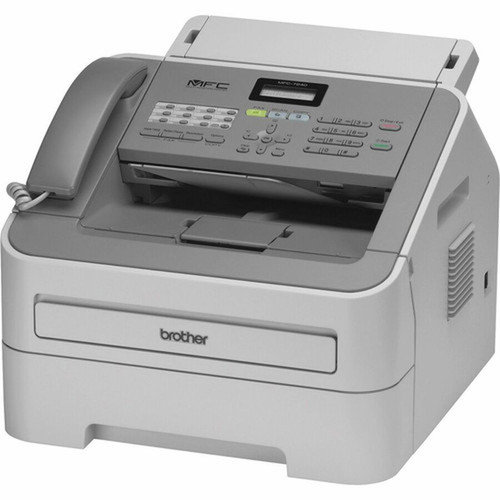 Brother MFC-7240 Laser Multifunction Printer - Monochrome - Black - CopierFaxPrinterScanner - 21 ppm Mono Print - 2400 x 600 dpi - MFC7240