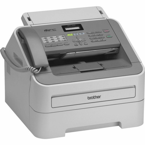Brother MFC-7240 Laser Multifunction Printer - Monochrome - Black - CopierFaxPrinterScanner - 21 ppm Mono Print - 2400 x 600 dpi - MFC7240