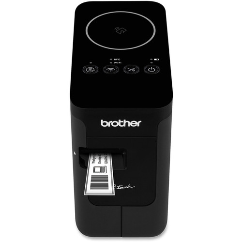 Brother P-touch PT-P750w Desktop Thermal Transfer Printer - Color - Label Print - USB - With Cutter - 0.94" Print Width - 30 mm/s Mono (Fleet Network)
