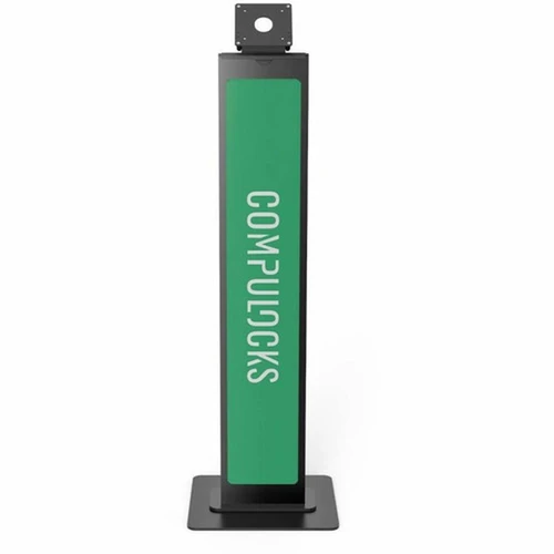 Compulocks Brandable VESA Mount Security Floor Stand - Tiltable display Floor Stand - Floor Stand - Aluminum - Black 140B