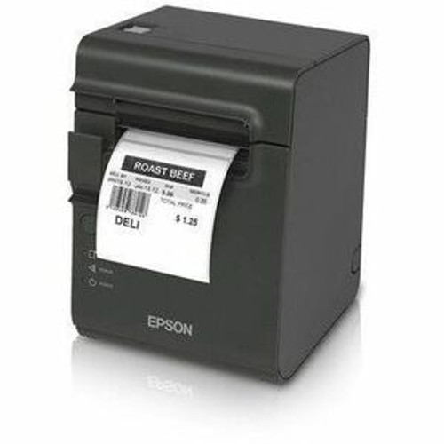 Epson TM-L90 Plus Direct Thermal Printer - Monochrome - Label/Receipt Print - Ethernet - USB - Bluetooth - Dark Gray - 3.15" Print - - (Fleet Network)