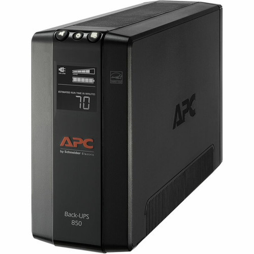 APC by Schneider Electric Back UPS Pro BX850M Compact Tower 850VA AVR LCD 120V - Tower - 12 Hour Recharge - 2 Minute Stand-by - V BX850M