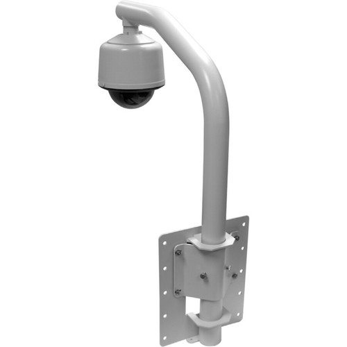 Pelco PP350 Wall Mount for Security Camera Dome - Powder Coated Gray - 20.41 kg Load Capacity (Fleet Network)