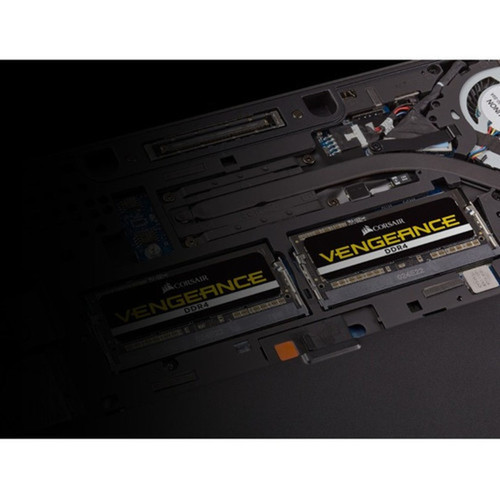 Corsair Vengeance 8GB DDR4 SDRAM Memory Module - 8 GB 1 x 8GB - DDR4-2400PC4-19200 DDR4 SDRAM - 2400 MHz - CL16 - 120 V - Non-ECC CMSX8GX4M1A2400C16