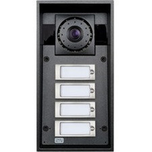 2N IP Force Video Door Phone Sub Station - CMOS - 135deg Horizontal - 109deg VerticalFull-duplexAluminum - CCTV Camera Video 01343-001