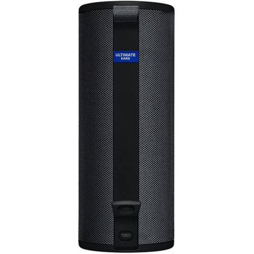 Ultimate Ears BOOM 3 Portable Bluetooth Speaker System - Night Black - 90 Hz to 20 kHz - 360deg Circle Sound - Battery Rechargeable 984-001348