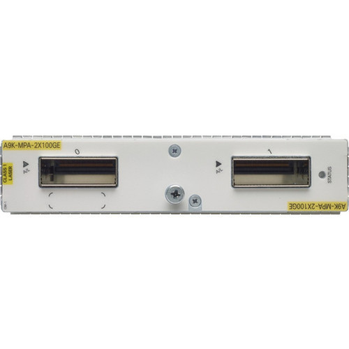 Cisco ASR 9000 2-port 100GE Modular Port Adapter - For Optical Network Data NetworkingOptical Fiber100 Gigabit Ethernet - 100GBase-X A9K-MPA-2X100GE-RF