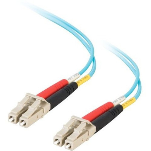 Quiktron Fiber Optic Duplex Patch Network Cable - 33 ft Fiber Optic Network Cable for Network Device - First End 2 x LC Network - - 852-LL2-003