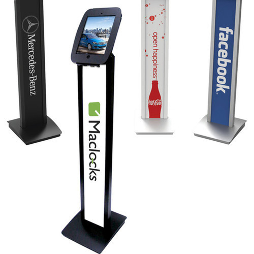 Compulocks Space iPad BrandMe Floor Stand - Up to 11 Screen Support - 44 111760 mm Height x 11 27940 mm Width - Floor - - 140B211SENB