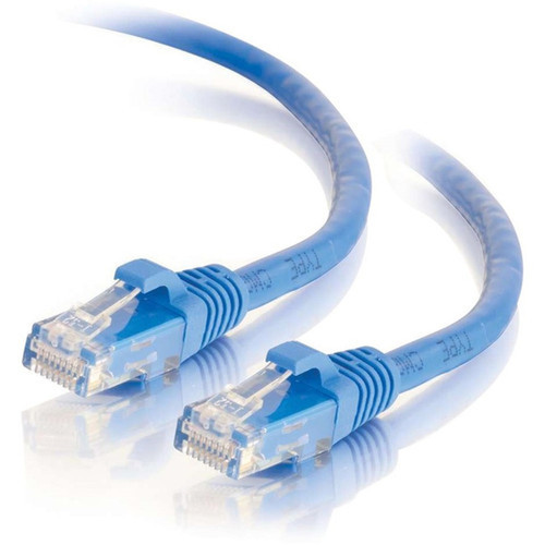 Quiktron 7ft VALUE Series Snagless CAT6 Booted Patch Cord - Blue - 7 ft Category 6 Network Cable for Network Device - First End 1 x - 576-110-007