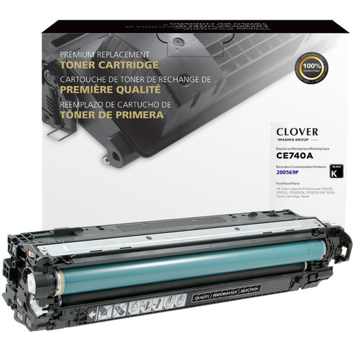 Clover Technologies Remanufactured Laser Toner Cartridge - Alternative for HP 307A (CE740A, CE740-67901) - Black Pack - 7000 Pages (Fleet Network)