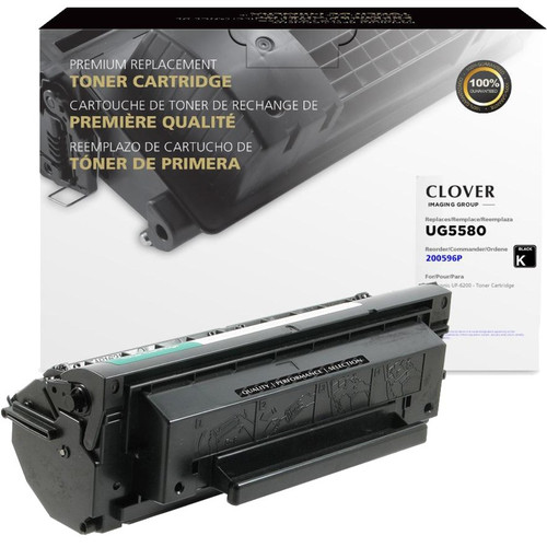 Clover Technologies Laser Toner Cartridge - Alternative for Panasonic UG-5580 - Black - 1 Pack - 9000 Pages (Fleet Network)