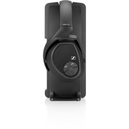 Sennheiser HDR 175 Headphones - Stereo - Wireless - RF - 3281 ft - 17 Hz 22 kHz - Over-the-head - Binaural - Circumaural 508676