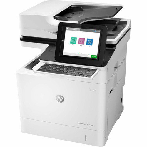 HP LaserJet M634h Laser Multifunction Printer-Monochrome-CopierScanner-52 ppm Mono Print-1200x1200 Print-Automatic Duplex Pages - - - 7PS95ABGJ