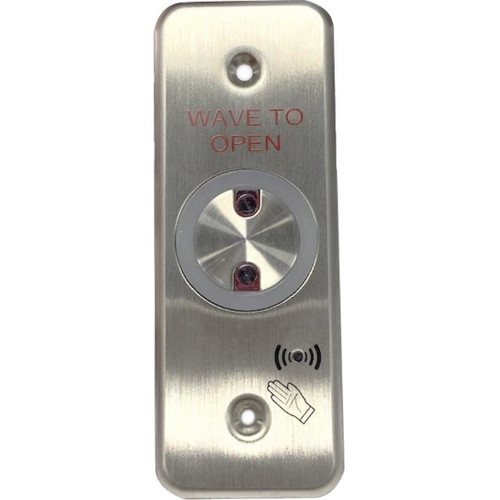Alarm Controls NTS-3 Push Button - Stainless Steel - For Bathroom, Hospital, Laboratory, School, Office (Fleet Network)