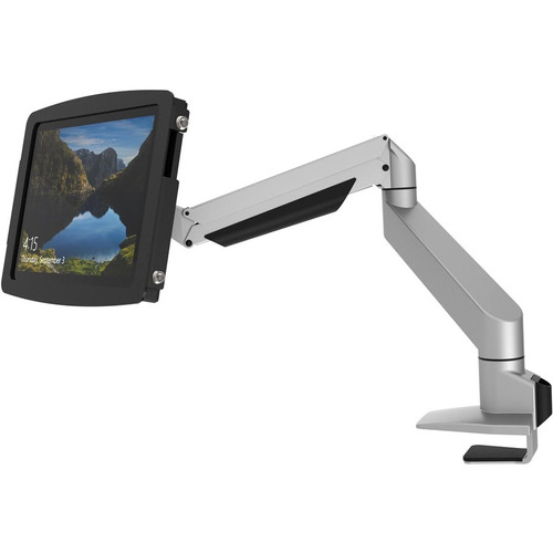 Compulocks Space Reach Desk Mount for Tablet - Silver, Black - 10.5" Screen Support - 100 x 100 (Fleet Network)