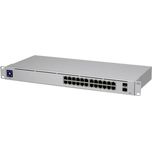 Ubiquiti UniFi Switch 24 - 24 Ports - Manageable - 2 Layer Supported - Modular - 2 SFP Slots - 25 W Power Consumption - Twisted Pair USW-24