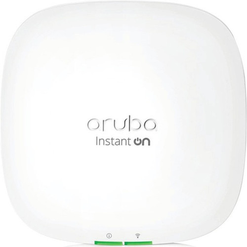 Aruba Instant On AP22 80211ax 166 Gbits Wireless Access Point - 240 GHz 5 GHz - MIMO Technology - 1 x Network RJ-45 - Gigabit - R4W02A