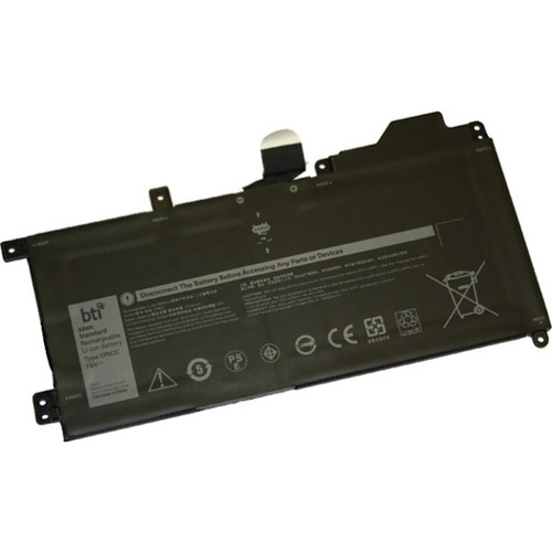 BTI Battery - For Notebook - Battery Rechargeable - 5000 mAh - 7.6 V DC (Fleet Network)