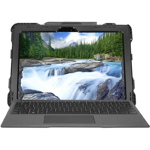 Targus THZ892GLZ Rugged Carrying Case Dell Notebook Stylus - Black - Drop Resistant Dust Resistant Liquid Resistant - Silicone Body THZ892GLZ