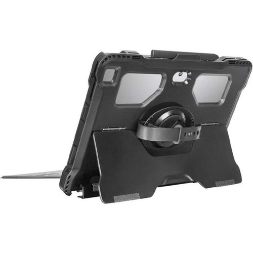 Targus THZ892GLZ Rugged Carrying Case Dell Notebook Stylus - Black - Drop Resistant Dust Resistant Liquid Resistant - Silicone Body THZ892GLZ