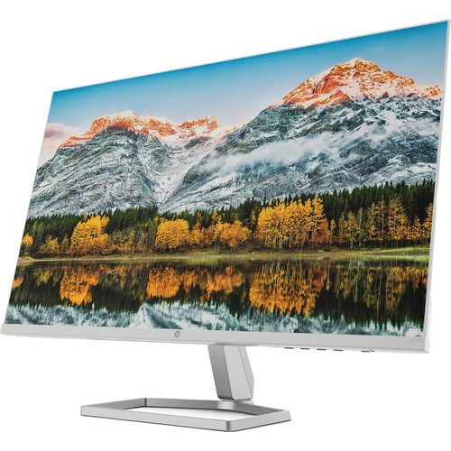 HP M27fw 27" Class Full HD LCD Monitor - 16:9 - White - 27" Viewable - In-plane Switching (IPS) Technology - LED Backlight - 1920 x - (Fleet Network)