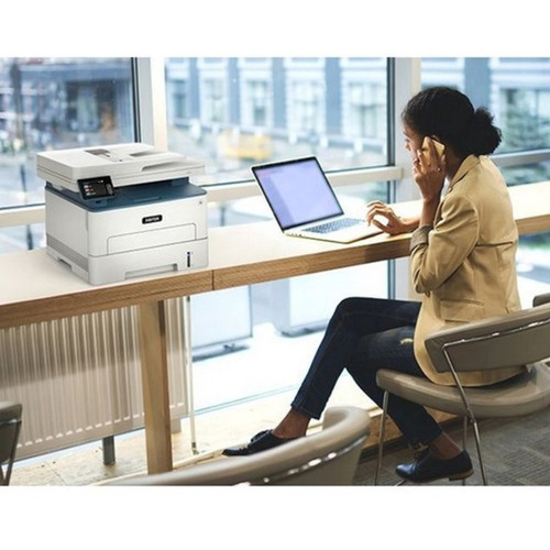 B235 Multifunction Monochrome Laser Printer - CopierFaxPrinterScanner - 36 ppm Mono Print - 600 x 600 dpi Print - Automatic Duplex B235DNI