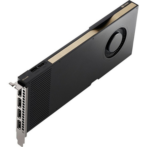 PNY NVIDIA Quadro RTX A4000 Graphic Card - 16 GB GDDR6 - 7680 x 4320 - 256 bit Bus Width - PCI Express 40 x16 - DisplayPort - 4 x VCNRTXA4000-PB