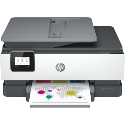 HP Officejet 8015e Wireless Inkjet Multifunction Printer - Color - CopierPrinterScanner - 18 ppm Mono10 ppm Color Print - 4800 x - 228F5AB1H
