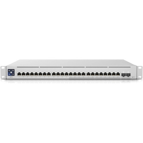 Ubiquiti Switch Enterprise 24 PoE - 24 Ports - Manageable - 25 Gigabit Ethernet Gigabit Ethernet 10 Gigabit Ethernet - 25GBase-T USW-Enterprise-24-PoE