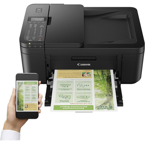 Canon PIXMA TR4720 Wireless Inkjet Multifunction Printer - Color - Black - CopierFaxPrinterScanner - 4800 x 1200 dpi Print - Duplex 5074C003