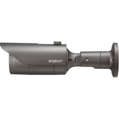 Wisenet QNO-6012R1 2 Megapixel Outdoor Full HD Network Camera - Color - Bullet - Dark Gray - 6562 ft 20 m Infrared Night Vision - - QNO-6012R1