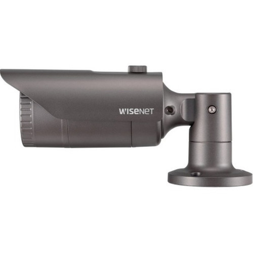 Wisenet QNO-6012R1 2 Megapixel Outdoor Full HD Network Camera - Color - Bullet - Dark Gray - 6562 ft 20 m Infrared Night Vision - - QNO-6012R1