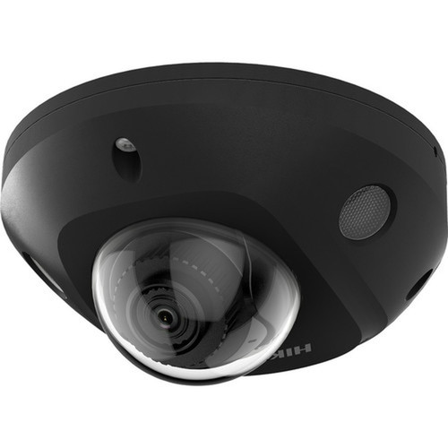 Hikvision AcuSense DS-2CD2543G2-IS 4 Megapixel Network Camera - Color - Mini Dome - 9843 ft 30 m Infrared Night Vision - H265 - DS-2CD2543G2-IS 28MM