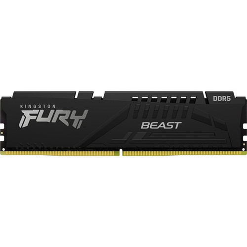 Kingston FURY Beast 16GB DDR5 SDRAM Memory Module - For Motherboard Desktop PC - 16 GB 1 x 16GB - DDR5-5600PC5-44800 DDR5 SDRAM - KF556C40BB-16
