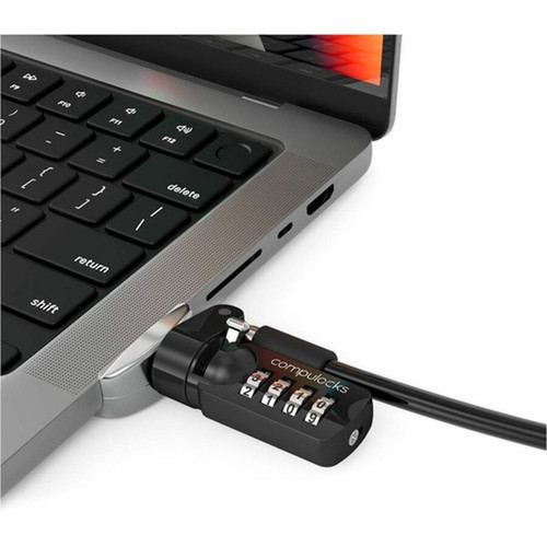 Compulocks MacBook Pro 14-inch Ledge Lock Adapter With Combination Lock - Combination Lock - For Notebook MBPR14LDG01CL
