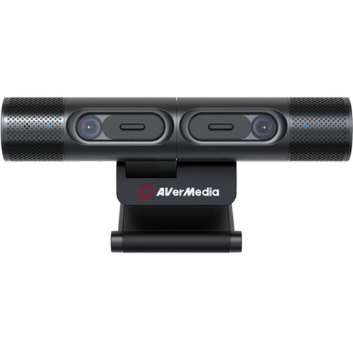 AVerMedia DualCam PW313D Video Conferencing Camera - 5 Megapixel - 30 fps - Black - USB 20 - 1 Packs - TAA Compliant - 2592 x 1944 PW313D