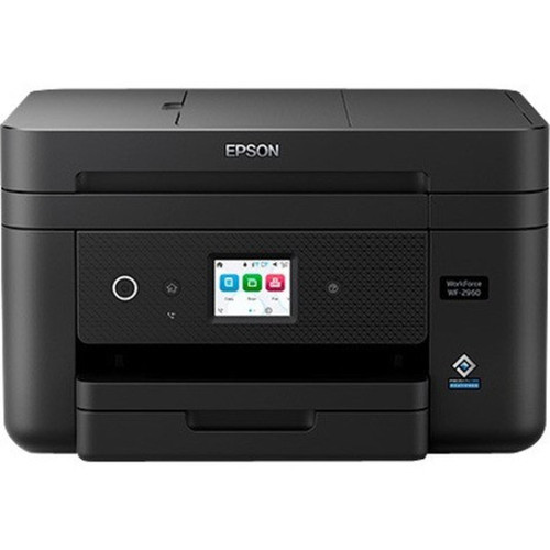 Epsonreg WorkForcereg WF-2960 Color Inkjet All-In-One Printer - CopierFaxPrinterScanner - 14 ppm Mono75 ppm Color Print - dpi C11CK60201