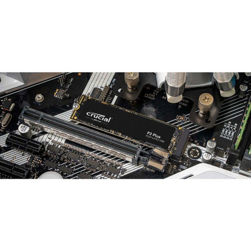 Crucial P3 Plus CT1000P3PSSD8 1 TB Solid State Drive - M2 2280 Internal - PCI Express NVMe PCI Express NVMe 40 x4 - 220 TB TBW - - CT1000P3PSSD8