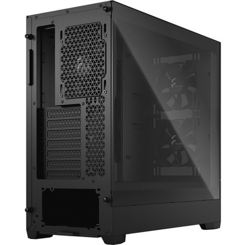 Fractal Design Pop Air Computer Case - Mid-tower - Black - Steel Tempered Glass - 9 x Bay - 3 x 472 120 mm x Fans Installed - 0 FD-C-POA1A-02