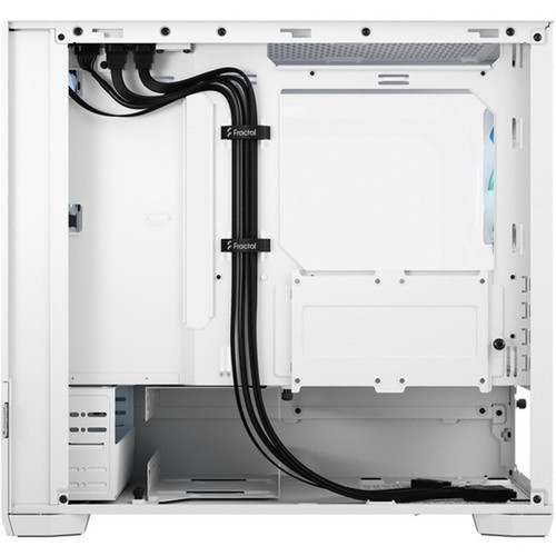 Fractal Design Pop Mini Air Computer Case - Mid-tower - White - Steel Tempered Glass - 8 x Bay - 3 x 472 120 mm x Fans - 0 - - FD-C-POR1M-01