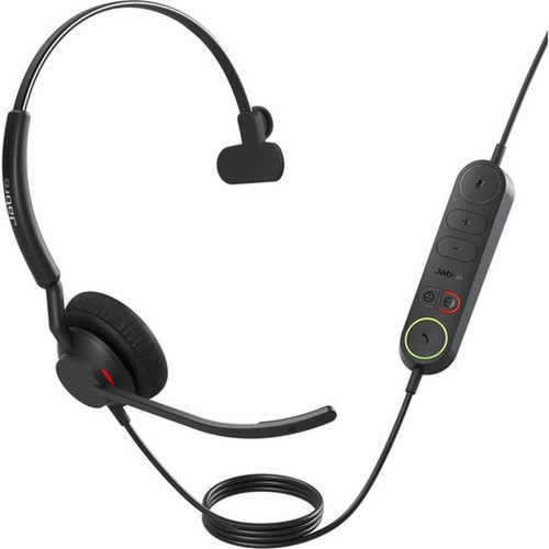 Jabra ENGAGE 40 Headset - Mono - USB Type A - Wired - 50 Hz - 20 kHz - Over-the-head - Monaural - Supra-aural - 52 ft Cable - MEMS 4093-419-279