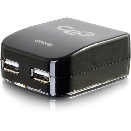 C2G 29346 2-port USB Superbooster Dongle - USB - External - 2 USB Port(s) - 1 Network (RJ-45) Port(s) (Fleet Network)