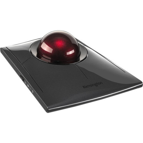 Kensington SlimBlade Pro Trackball - Optical - CableWireless - BluetoothRadio Frequency - 240 GHz - Rechargeable - USB Type C USB K72080WW