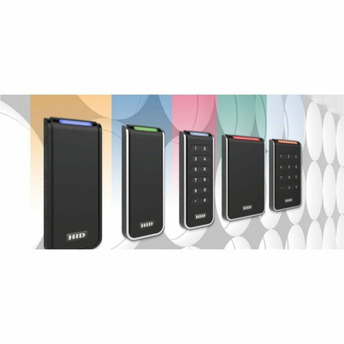 HID Signo 40 Card Reader Access Device - Black Silver Outdoor Indoor - Proximity - 394 100 mm Operating Range - Bluetooth - - - 40HTKS-03-00059X