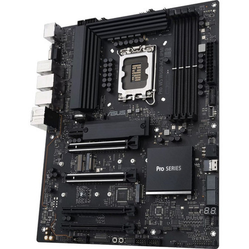 Asus Pro WS W680-ACE IPMI Workstation Motherboard - Intel W680 Chipset - Socket LGA-1700 - ATX - Core Pentium Gold Celeron Processor PRO WS W680-ACE IPMI